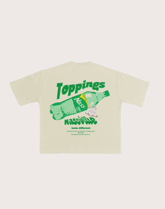 TOPPINGS T-SHIRT CREAM